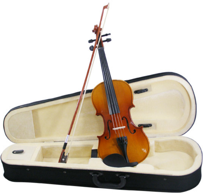 JOYO 음질좋은 교육용 바이올린 연습용 레슨용 어린이 성인, 무광 [1.8], 1개