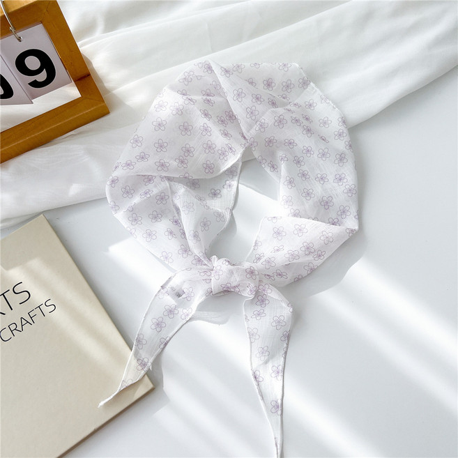 새로운 도착 다이아몬드 툴 작은 스카프 여성의 봄과 가을 여름 전문 장식 스카프 작은 신선한 조커 작은 스카프