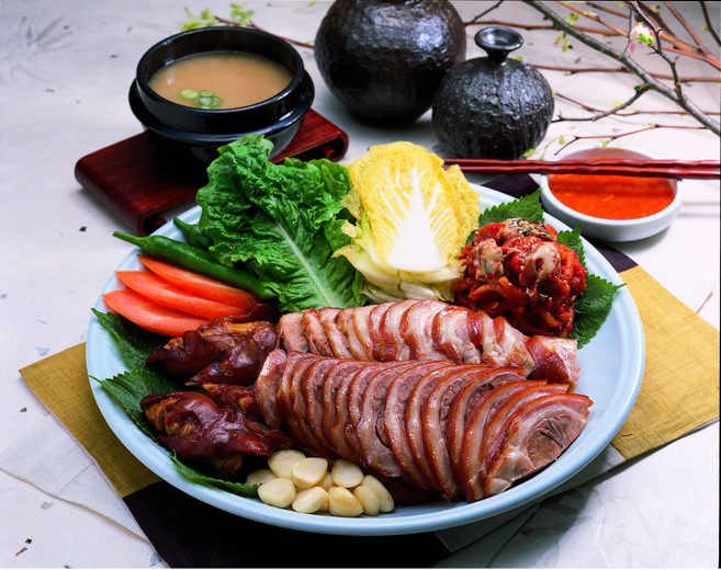 송학 양념족발 국내산 후족 왕족발 1.1kg이상, 1개, 1.1kg