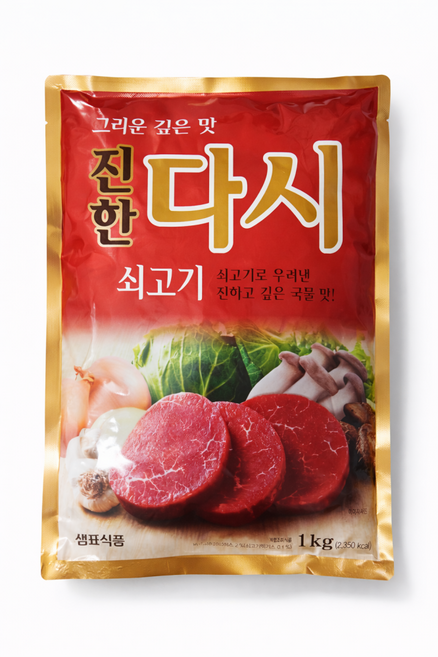 샘표 쇠고기진한다시 1kg 4개