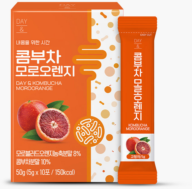 데이앤 콤부차 모로오렌지, 5g, 10개입, 1개