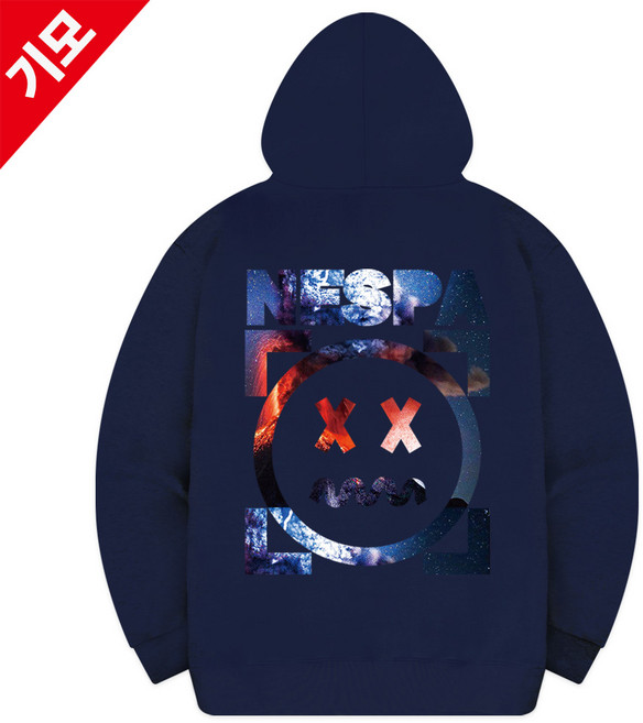 서프런던 갤럭시스 빅사이즈 기모 후드집업 ZAHD_0017