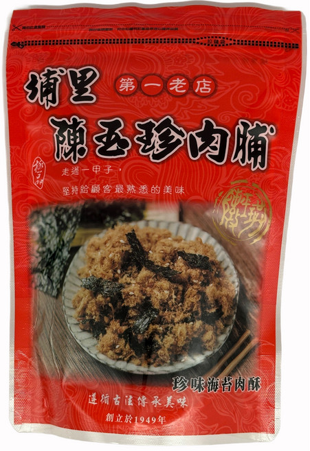 珍味 海苔肉酥, 115g, 1個
