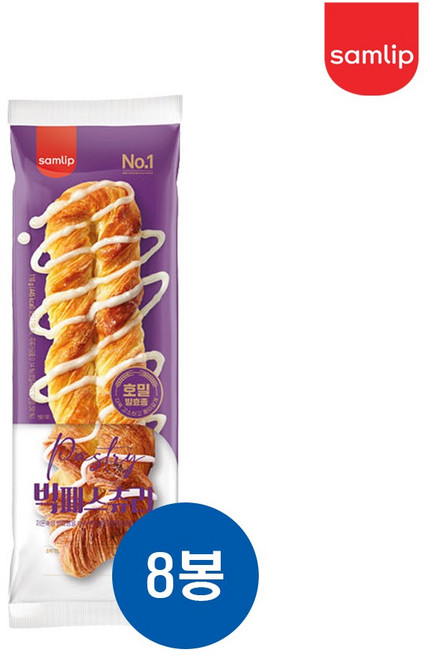 삼립 빅 패스츄리 105g x 10개, 8개