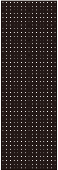 JNCP 타공판 300x900mm(홀간격20mm), 블랙, 1개
