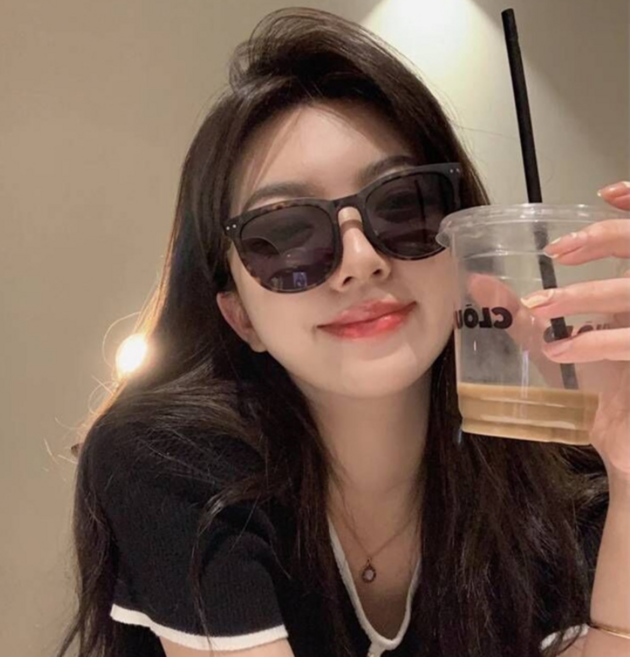 루비온 접이식 UV차단 선글라스 뿔테 패션 자외선차단