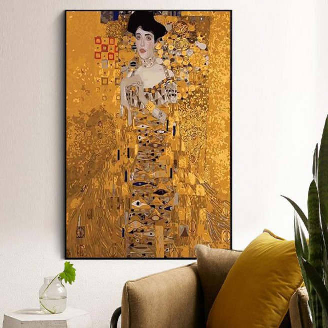 [공블리] DIY 명화그리기 클림트 아델레바우어 40X50, 단품, 1개