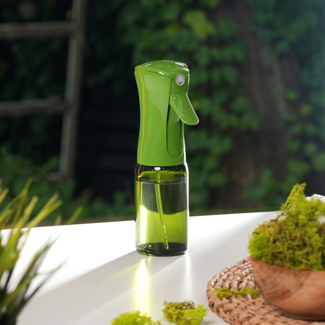 미스티파이 네덜란드 글라스 오일스프레이 기름병 에어프라이어 소스통 건타입 오일스프레이 올리브, 1개, 150ml