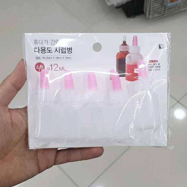 다용도 시럽병 소형, 1개, 1세트