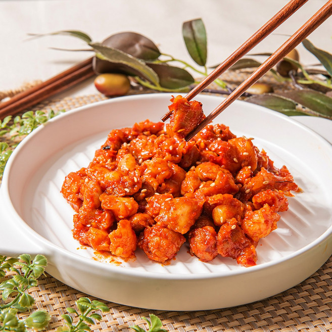 쉐프애 직화 닭무릎연골 구이(매운맛), 8개, 200g