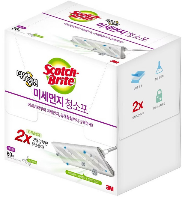 스카치브라이트 청소포, 80개