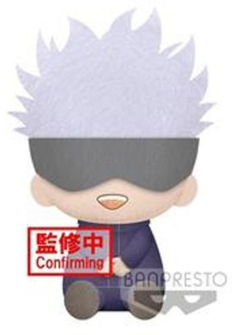 BANPRESTO 景品 咒術迴戰 坐姿大玩偶 B: 五条悟, 1個