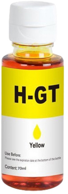 H-GT 副廠墨水, 黃色 70ml, 1個