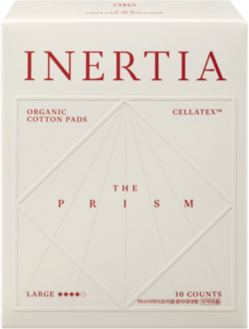 이너시아 더 프리즘 생리대 날개형, 대형, 40개입, 1개