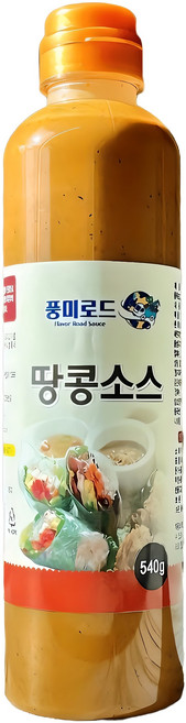 풍미로드 땅콩소스, 540g, 1개