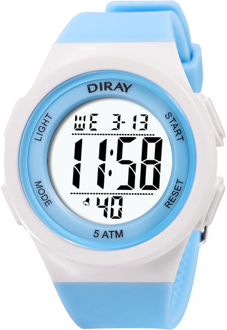 LABTIMES 남여공용 HD digital 디스플레이 컬러 밴드분리형 MIYOTA 재팬무브먼트 전자 손목시계