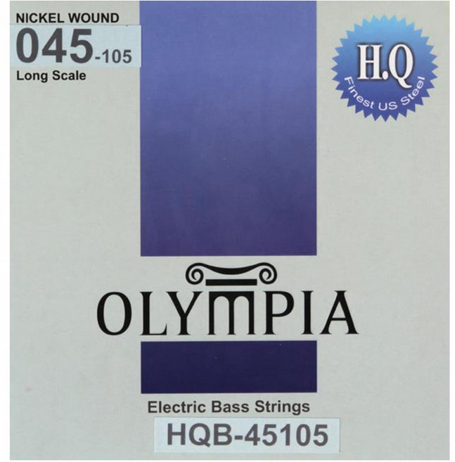 베이스줄 45105 스트링 니켈와운드 4현 기타현세트, 짱whgdk, 1개