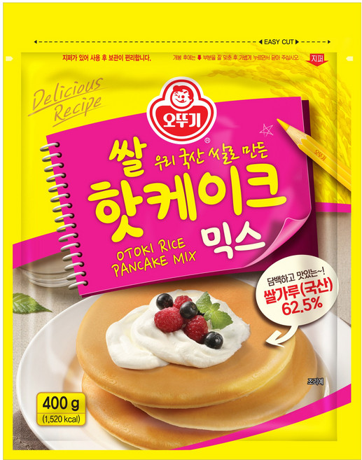 오뚜기 쌀핫케이크믹스, 400g, 1개