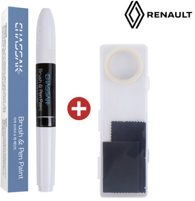 차싹 르노 KXC 울트라실버 SM3 SM5 SM6 SM7 QM5 QM6 붓펜 자동차 페인트 도색, 차싹 르노 KXC(15) 울트라실버