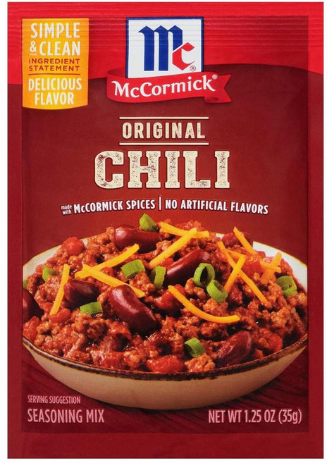 오리지널 칠리 시즈닝 믹스, 35g, 6개