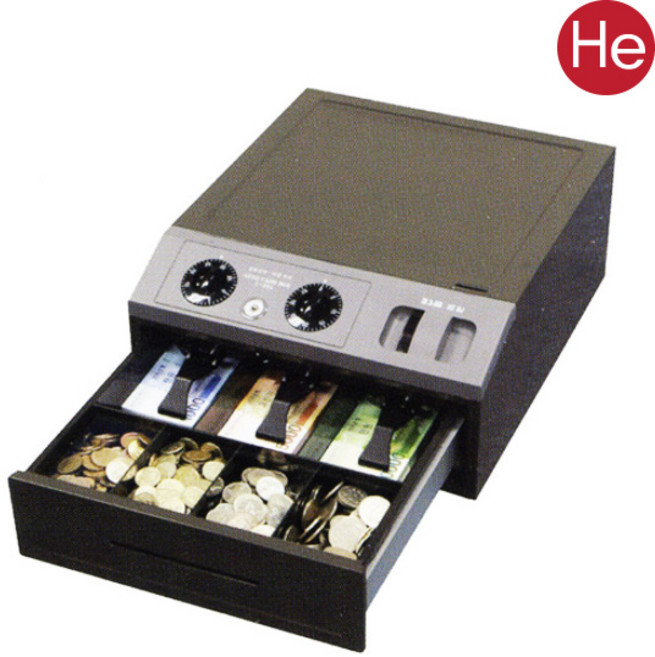 H 수제금고 금전출납기 돈통 C-305 누르면 열리는터치 돈통 카운터 포스 금전함 캐쉬박스