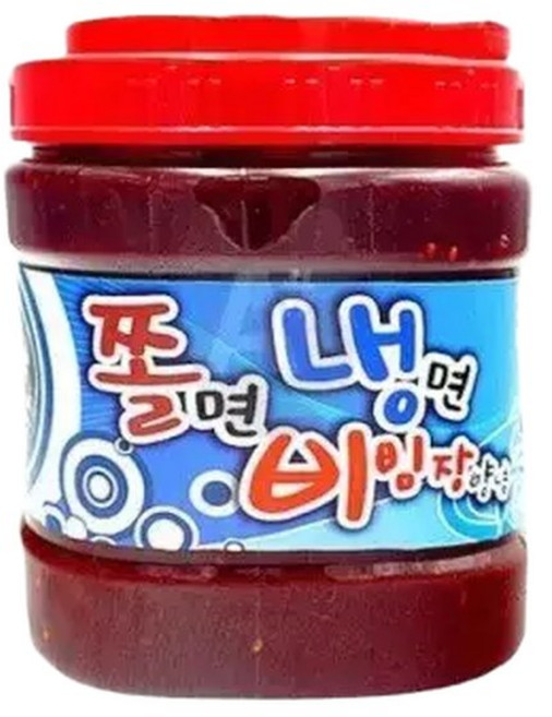 예그린 쫄면 냉면 비빔장 2KG/비빔소스/다용도/다대기/양념/양념장/다데기/요리/무침/소스/업소용, 1개, 2kg