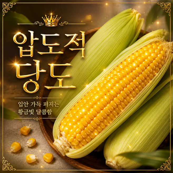 압도적당도 20brix 100% 국내산 초당옥수수, 1박스, 5개
