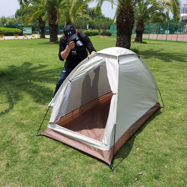 網紗手搭成人1單人帳篷 防曬雨超輕便攜防蚊