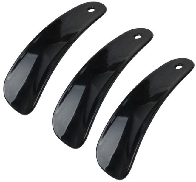 VITALO 휴대용 미니 구두주걱 신발주걱 3P, 3개, BLACK(블랙)_PGC