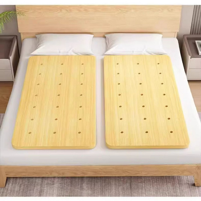 접이식 허리 디스크 보호대 매트리스패드 원목 침대깔판 싱글 퀸 킹 받침대 딱딱, 120x70 침대보드