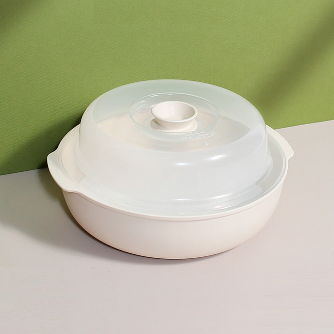 전자레인지용 찜기 2.6L 대형 고구마 감자 호박 만두, 1개