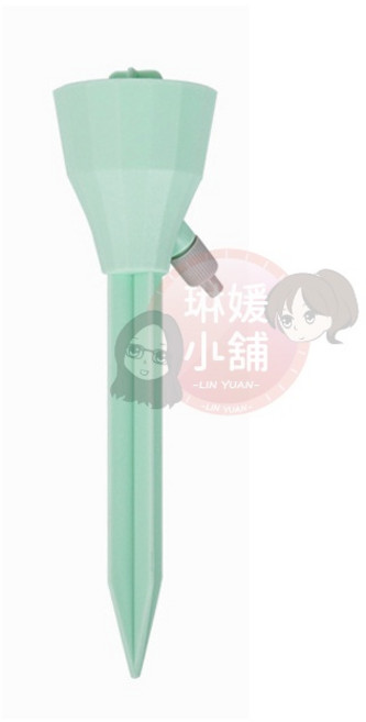 自動澆水器 可調節澆花器 盆栽澆水用, 綠色(單隻), 1個