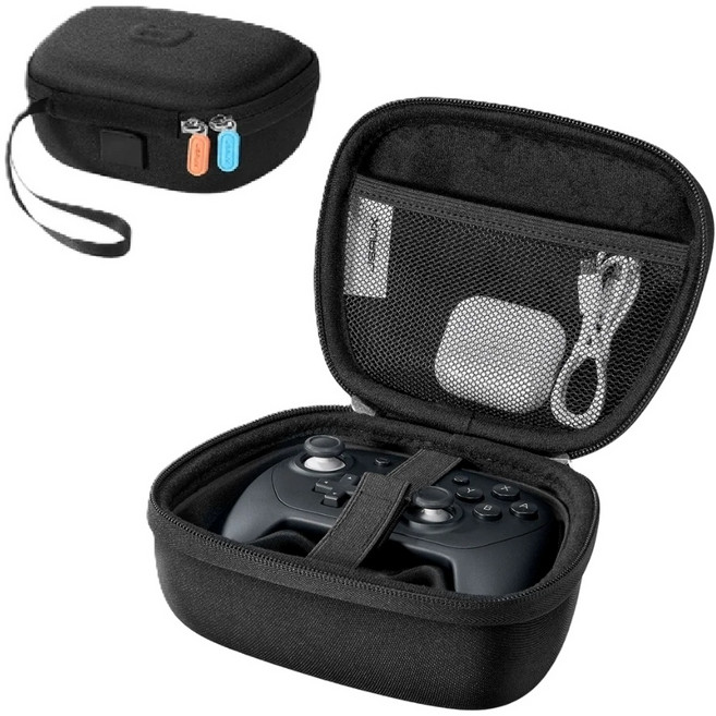 JSAUX Pro 控制器便攜包丨相容於 Switch 2 Pro 手把, 黑, 1套, BG0127