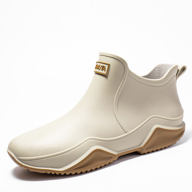 큰귀멍멍 트렌디한 남녀공용 가벼운 미끄럼방지 방수화 레인부츠 DK-1365