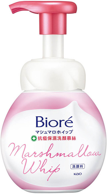Biore 蜜妮洗顏慕絲 抗痘保濕(紅), 1個, 160ml