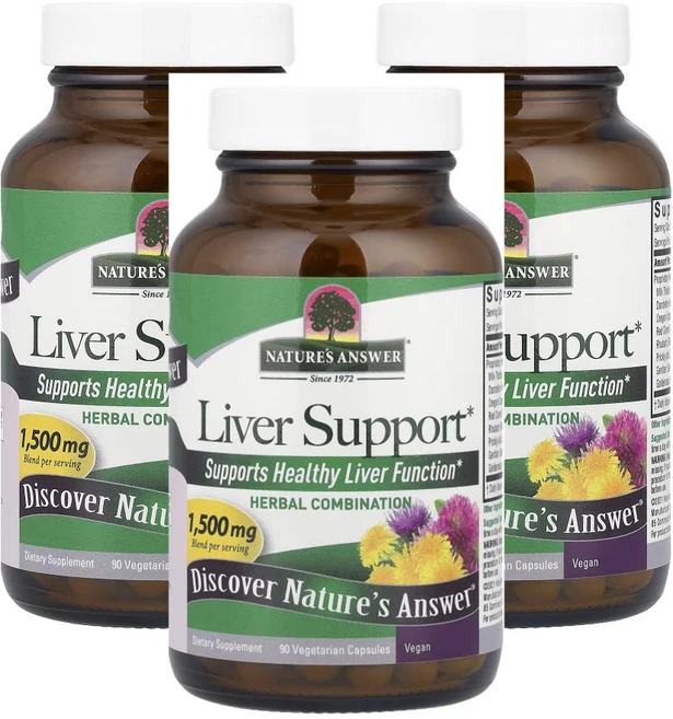 간(리버) 서포트 Nature's Answer 베지캡슐, 3개, 90정 - 쿠팡