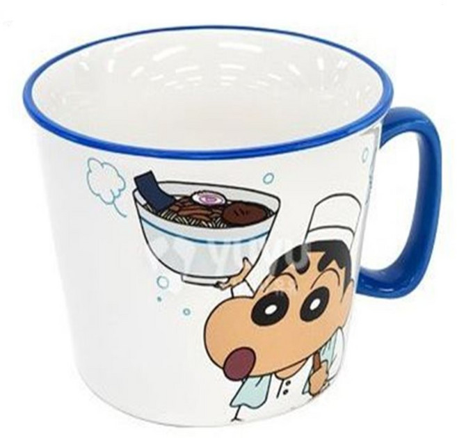 짱구 유유 세라믹 면기, 혼합색상, 1개