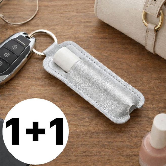 블루빈 립스틱 립밤 케이스 키링