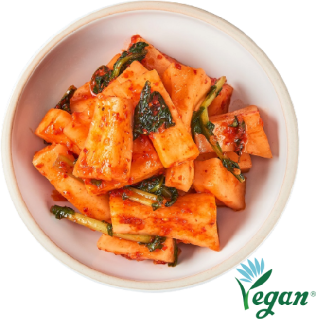 액젓 안들어간 비건 채식 총각김치 (주1회 (화)만 배송), 3kg, 1개, 3kg