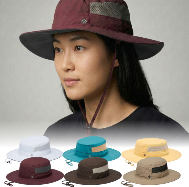 컬럼비아 버킷햇 차양 사파리 정글 등산모자 남자 여성 CPT0825260225 의류더스트포켓백구성, 컬럼비아 등산 부니 사파리햇 모자, 640-Free