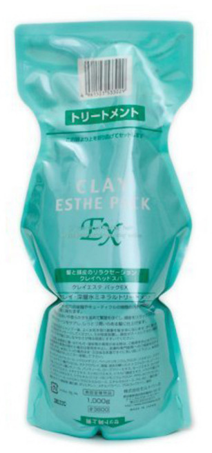 몰토베네 클레이에스테 EX 헤어팩 1000g Moltobene clay esthe hair pack EX 1000g, 1kg, 1개