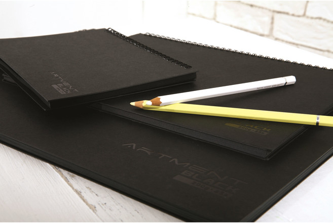 아르망블랙. 검정스케치북 네일아트 포트폴리오 고백노트 사진첩, BC01 A3(430x305mm)