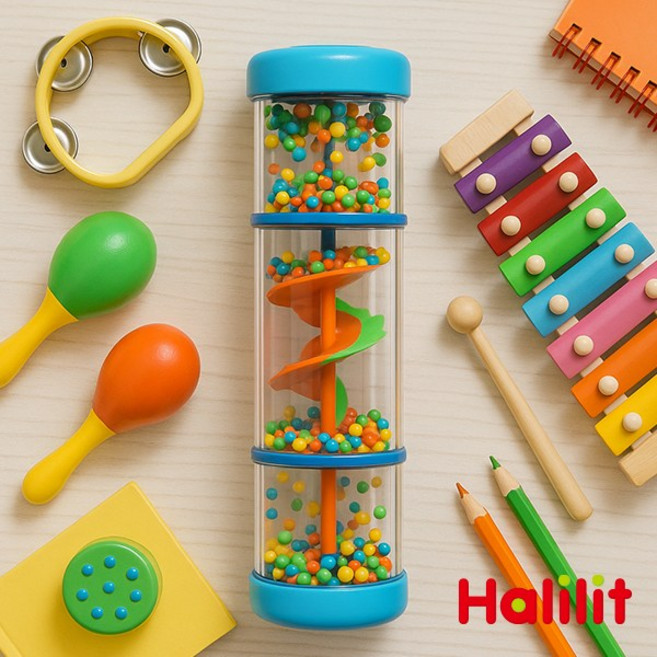 [할릴릿] 영유아 악기 놀이 23종 / 악기 총출동! 아기 음악가의 첫 콘서트 세트, 13_스피너 메이커, 1개