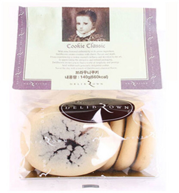 델리브라운 수제쿠키 브라우니 140g, 1개