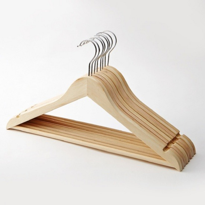 한샘 데일리 원목 바지걸이 3P, 1세트