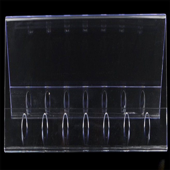 가로형 쇼케이스 가격표시대