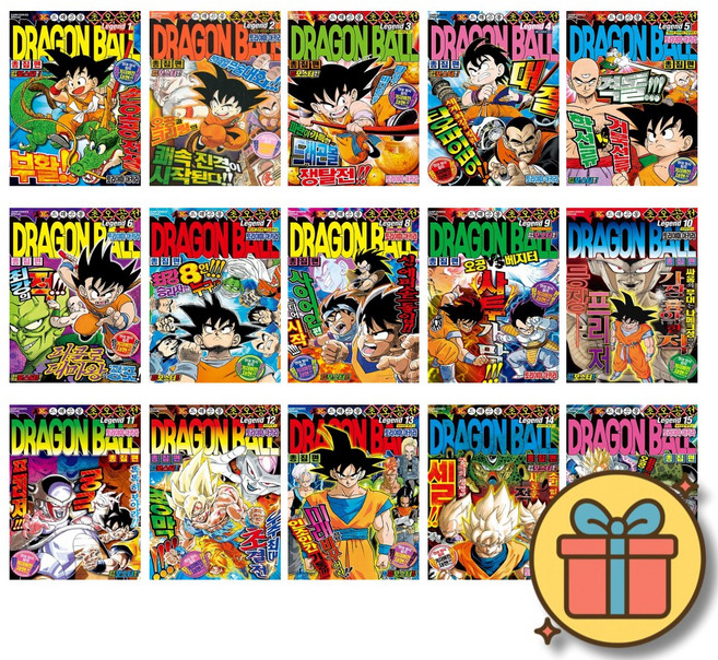 드래곤볼 총집편 초오공전 1-18 재정가 세트 (전18권) 만화책