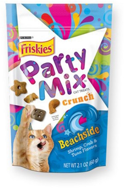 Purina 喜躍 Felix Party Mix 香酥餅 貓零食, 1個, 海洋鮮味香酥餅60g