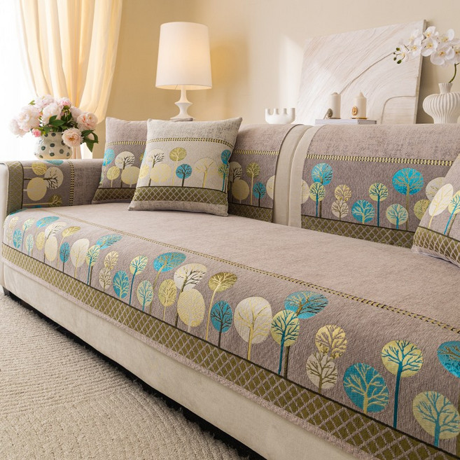 먼지없고 산뜻하고 촉감좋은 논슬립 쇼파패드 2 3 4인용