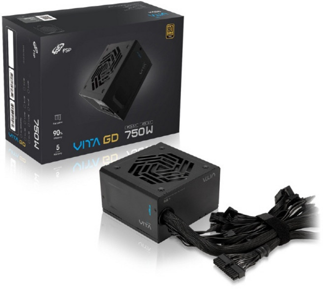 [FSP] VITA GD 750W 80PLUS GOLD ATX3.1 (PCIe5.1) (ATX/750W) [블랙], 1개, 선택하세요